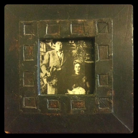 Accents Wood Metal Picture Frame Poshmark